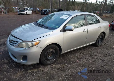 2013 Toyota Corolla Le from USA, damaged, VIN 5YFBU4EE7DP172577